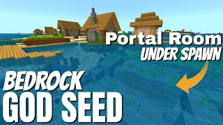 The Minecraft Bedrock GOD Seed? How can this be a real Minecraft Seed? Best Minecraft Seeds (2020)