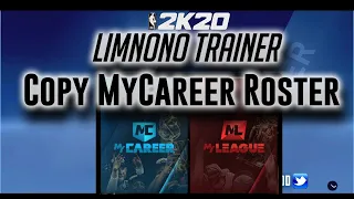 NBA 2K20 Copy Roster from Mycareer to MyLeague - Limnono trainer on PC