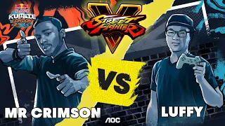 Street Fighter V Semi-Final - Luffy vs Mr Crimson | Red Bull Kumite London