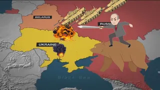 Russia Ukarine conflict in Nutshell Part 1 | Cartoon Funny Meme