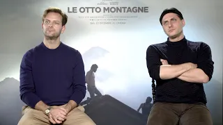 Le Otto Montagne, l'intervista a Alessandro Borghi e Luca Marinelli