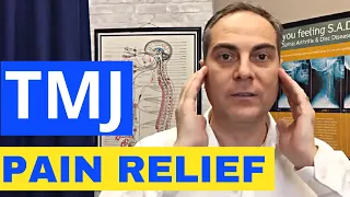 TMJ PAIN Relief With 4 Self Massage Techniques | Dr Walter Salubro Chiropractor in Vaughan