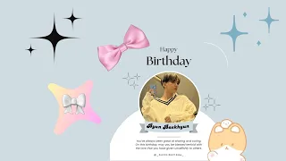 Baekhyun " Bonbon " [ FMV ] | Birthday Edit •