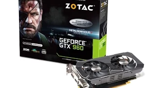 Zotac gtx 960 Обзор