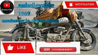 Finally Restoration an Old Soviet motorcycle 1969 model WOW!