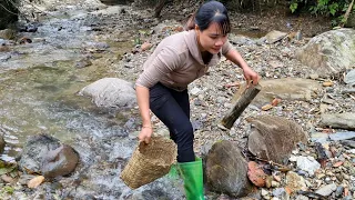 Move things into a new house, and catch fish for food, Daily life  | Chuc Thi Hong