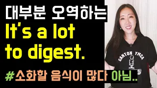 뜻을 알아도 쓰긴 힘든 digest🍔, be underway, wake-up call과 확실히 정붙이기🤓✨