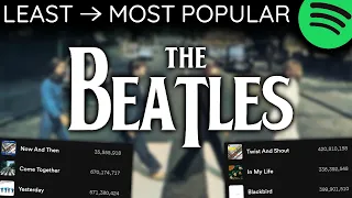 Every THE BEATLES Song LEAST TO MOST PLAYS [2023]