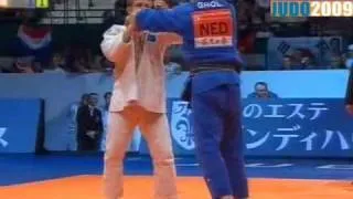 Judo 2009 Rotterdam: Henk Grol (NED) - Maxim Rakov (KAZ) [-100kg] final.