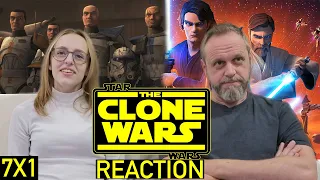 Star Wars: The Clone Wars - 7x1 The Bad Batch - Reaction