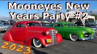Mooneyes New Years Party 2 Car Show At Irwindale Speedway - January 28, 2023