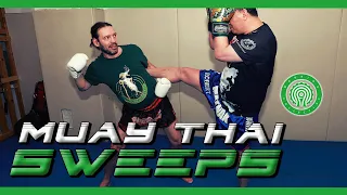 Jean Charles Skarbowsky #MuayThai - Sweeps to Dominate Fights