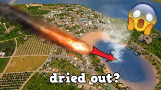 Can a meteor dry out a lake?!