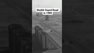 INCREDIBLE DUBAI TRANSFORMATION...SHEIKH ZAYED ROAD #SHORTS