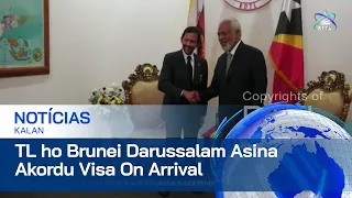 Primeiru -Ministru Xanana Gusmão Enkontru ho Liurai Brunei Darussalam Sultan Haji Hassanal Bolkiah