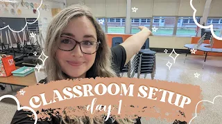 Classroom Setup Day 1 | 2023-2024 School Year | First Grade Classroom