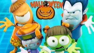 Funny Animated Cartoon | Spookiz | 🎃 👻 Halloween Party 👻 🎃 | 스푸키즈 |  Videos For Kids