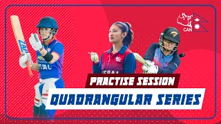 How Nepal Women’s Cricket Team is Gearing Up for the Quadrangular Series|🇳🇵| Nepali women's cricket