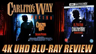 CARLITO'S WAY 4K UHD BLU-RAY REVIEW