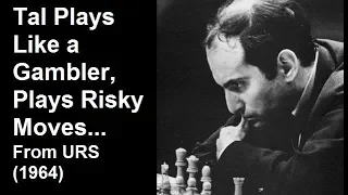 Mikhail Tal vs Teslenko - URS (1964) #10