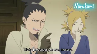 Temari se Burla de Shikamaru por lo que Dijo Shikadai