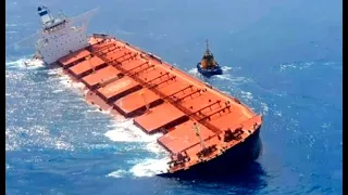 Top 10 Biggest Ships Crashing at Rogue Waves In Terrible Storm