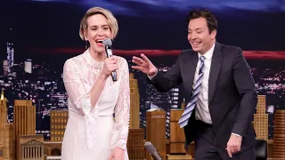 Sarah Paulson raps “Shoop” on The Tonight show with Jimmy Fallon (2016)