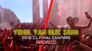 Virgil van Dijk song in Madrid!! Jamie Webster, Liverpool fans and Boss Night!!