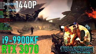 Bulletstorm Full Clip Edition: RTX 3070 + 9900K / 1440P