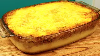 IDEIA DELICIOSA PARA VOCÊ !!😍 RECEITA FÁCIL PARA ALMOÇO DO DIAS DAS MÃES ESCONDIDINHO DE CARNE MOÍDA