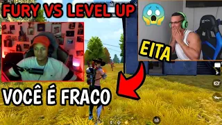 HUDSON AMORIM REAGINDO A TRETA ENTRE LEVEL UP E PAIN FURY