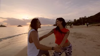 Rẙ+Clö Improv Zouk Dance on the Beach