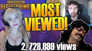 PUBG: Top 50 Most Viewed Twitch Clips OF ALL TIME!