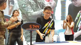 Chan Keng Ian set a 1st Cycle Malaysia Book Of Record