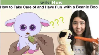 How To Take Care of a Beanie Boo (according to Wikihow)