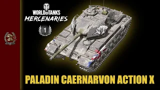 Paladin Caernarvon Action X - 1st Class - WoT Console - Full HD 1080p - PS4 Pro / Wot Console