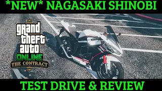 NAGASAKI SHINOBI MOTORCYCLE TEST DRIVE & REVIEW - How You Test One  - GTA 5 Online