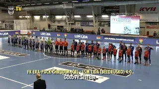 FK ERA-PACK Chrudim  - LSM Lida 4:0 - Elite round UEFA Futsal Champions League - 14.11.2018