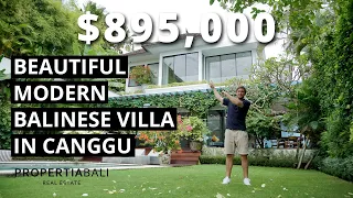 🏡 Gorgeous Luxurious Balinese Villa at Echo Beach [Bali Villa Tour]