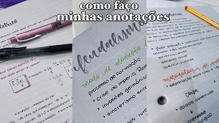 como faço minhas anotações de aula | prático, bonito e organizado + ensinando títulos (lettering)