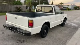 Clean 1986 mazda b2000 pickup truck 5speed manual for sale
