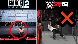 10 Features PS1 WWE Games Had That PS4 WWE Games Don't Have