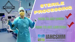 How to Easily Become a Sterile Processing Technician [WITHOUT SCHOOL]