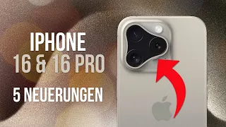 5 Neuerungen beim iPhone 16 & 16 Pro:  Das Warten lohnt sich!