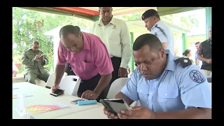 Fijian Minister Hon. Inia Seruiratu launches National Evacuation Drill for Tsunami