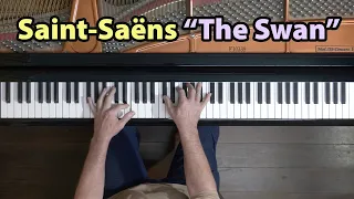 Saint-Saëns: "The Swan" Paul Barton, FEURICH 218 piano
