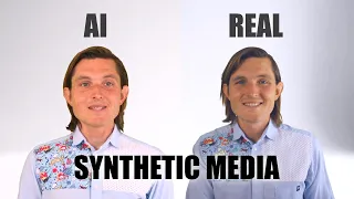 How Synthetic Media will change Hollywood? with AI, Digital Humans, Voice Cloning + Synthesia Demo