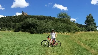 Fahrradfahren - Burg Hohenzollern