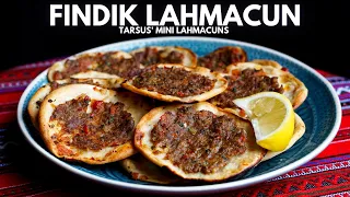 Turkish Mini Lahmacun, One Bite Meat Flatbreads from Tarsus - Fındık Lahmacun