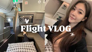 Flight Vlog: WORLD’S LONGEST FLIGHT (Singapore Airlines Business Class) ✈️ | Nicolekitty